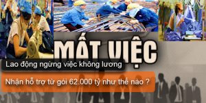 (Tiếng Việt) Lao động ngừng việc không lương nhận hỗ trợ từ gói 62000 tỷ như thế nào?