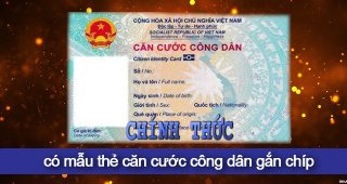 (Tiếng Việt) Chính thức có mẫu thẻ căn cước công dân gắn chíp cho người dân!