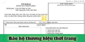 Đăng ký bảo hộ thương hiệu thời trang