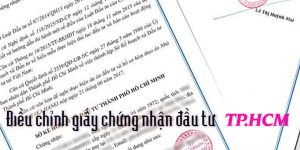 (Tiếng Việt) Điều chỉnh giấy chứng nhận đầu tư tại Thành phố Hồ Chí Minh