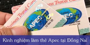 (Tiếng Việt) Kinh nghiệm xin cấp thẻ Apec ở Đồng Nai