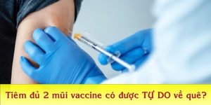 (Tiếng Việt) TP.HCM: Tiêm đủ 2 mũi vắc-xin được tự do về quê không?