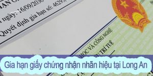 (Tiếng Việt) Thủ tục gia hạn giấy chứng nhận nhãn hiệu tại Long An