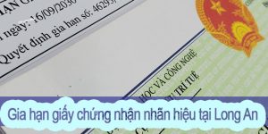 Thủ tục gia hạn giấy chứng nhận nhãn hiệu tại Long An