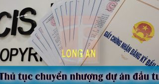 (Tiếng Việt) Thủ tục chuyển nhượng dự án đầu tư tại Long An