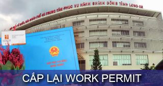 Cấp lại work permit tại Long An