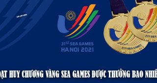 Đạt huy chương vàng Sea Games thì được thưởng bao nhiêu tiền?
