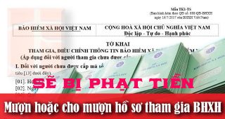 (Tiếng Việt) Mượn hoặc cho mượn hồ sơ tham gia bảo hiểm xã hội sẽ bị phạt tiền!