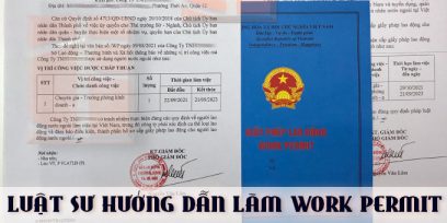 Work permit – Luật sư hướng dẫn làm work permit