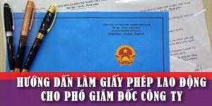 (Tiếng Việt) Hướng dẫn làm giấy phép lao động cho phó giám đốc công ty