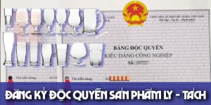 (Tiếng Việt) Thủ tục đăng ký độc quyền sản phẩm ly, tách