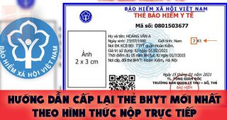 (Tiếng Việt) Hướng dẫn cấp lại thẻ bảo hiểm y tế mới nhất theo hình thức nộp trực tiếp