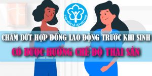 (Tiếng Việt) Chấm dứt hợp đồng lao động trước khi sinh có được hưởng chế độ thai sản không?