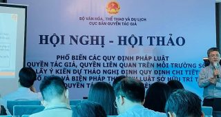 (Tiếng Việt) Công ty Luật CIS tham dự Hội thảo “Phổ biến các quy định pháp luật về quyền tác giả, quyền liên quan trên môi trường số và lấy ý kiến Dự thảo Nghị định quy định chi tiết một số điều và biện pháp thi hành Luật Sở hữu trí tuệ về quyền tác giả, quyền liên quan”