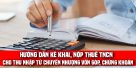 (Tiếng Việt) Hướng dẫn kê khai, nộp thuế thu nhập cá nhân cho thu nhập từ chuyển nhượng vốn góp, chứng khoán