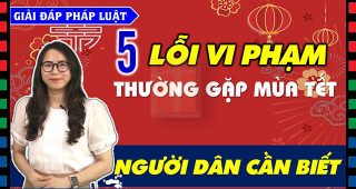 (Tiếng Việt) Top 5 lỗi vi phạm thường gặp mùa Tết bị phạt nặng!