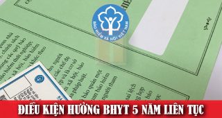 (Tiếng Việt) Điều kiện hưởng bảo hiểm y tế 5 năm liên tục năm 2023