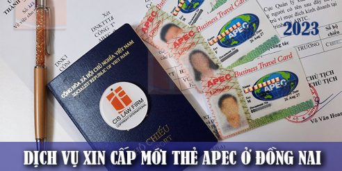 Dịch vụ xin cấp mới thẻ APEC ở Đồng Nai năm 2023