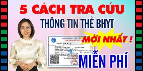 (Tiếng Việt) 5 cách tra cứu thông tin về thẻ bảo hiểm y tế mới nhất