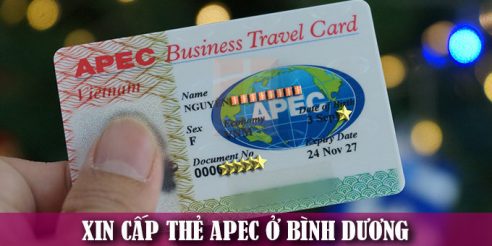 (Tiếng Việt) Thủ tục xin cấp thẻ APEC ở Bình Dương