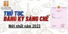 (Tiếng Việt) Thủ tục đăng ký sáng chế mới nhất năm 2023