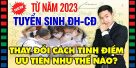 (Tiếng Việt) Thay đổi lớn về cộng điểm ưu tiên tuyển sinh Đại học, cao đẳng từ năm 2023