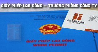 (Tiếng Việt) Hướng dẫn làm Giấy phép lao động cho Trưởng phòng công ty