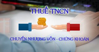 (Tiếng Việt) Hướng dẫn cách tính thuế thu nhập cá nhân từ chuyển nhượng vốn, chứng khoán