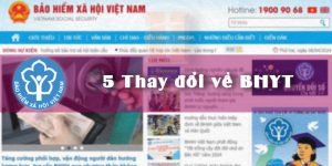 (Tiếng Việt) Sắp có 5 thay đổi về BHYT?  Thay đổi mức chi trả khám trái tuyến – bỏ tuyến bệnh viện