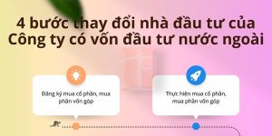 (Tiếng Việt) Thủ tục thay đổi nhà đầu tư của Công ty có vốn đầu tư nước ngoài 2024