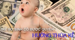(Tiếng Việt) Trẻ sơ sinh có được quyền hưởng thừa kế?