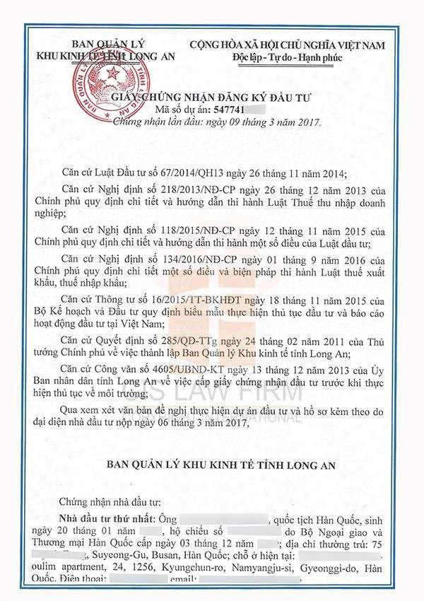 dieu-chinh-giay-chung-nhan-dau-tu-long-an