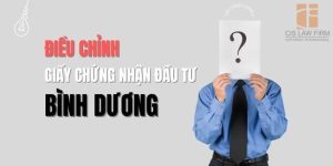 Thủ tục điều chỉnh Giấy chứng nhận đầu tư tại Bình Dương năm 2025