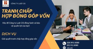(Tiếng Việt) Tranh chấp hợp đồng góp vốn