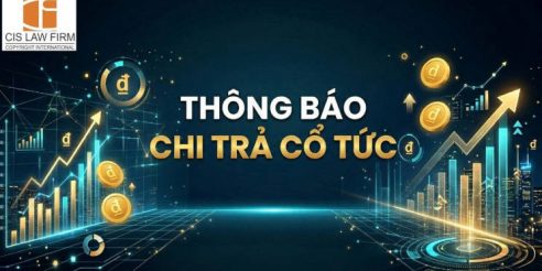 (Tiếng Việt) Mẫu thông báo chi trả cổ tức