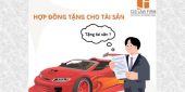 Mẫu hợp đồng tặng cho tài sản
